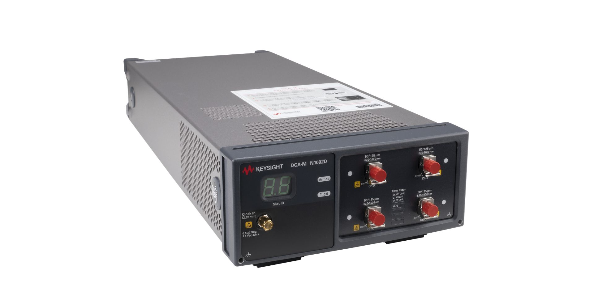 KEYSIGHT N1092D 4 通道单光通道采样示波器（选件 40A，带宽＞40GHz）
