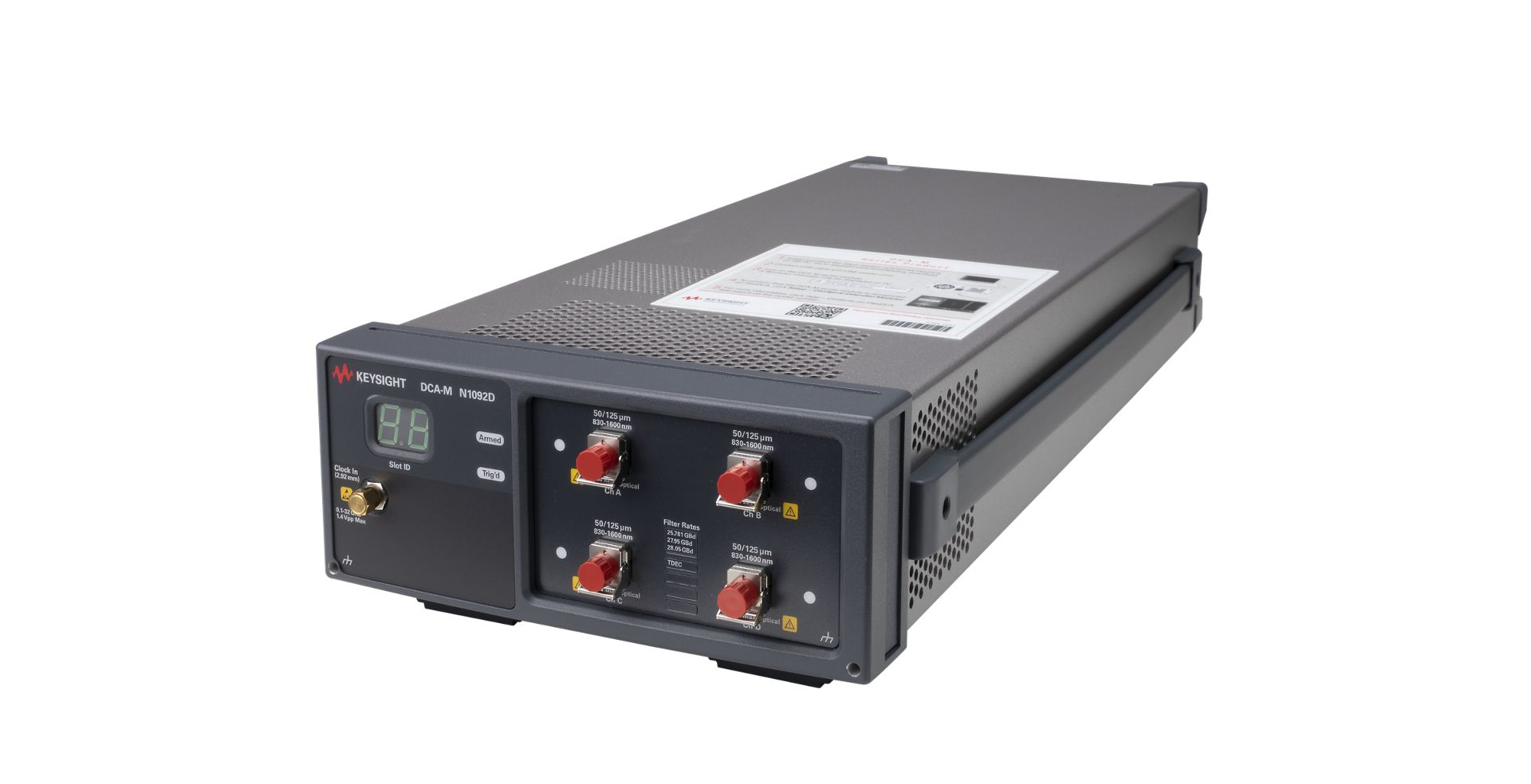 KEYSIGHT N1092D 4 通道单光通道采样示波器（选件 40A，带宽＞40GHz）