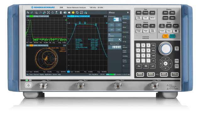 Rohde & Schwarz ZNB4/8 高性能矢量网络分析仪系列（ZNB4 为 4 端口配置，ZNB8 为 8 端口配置）