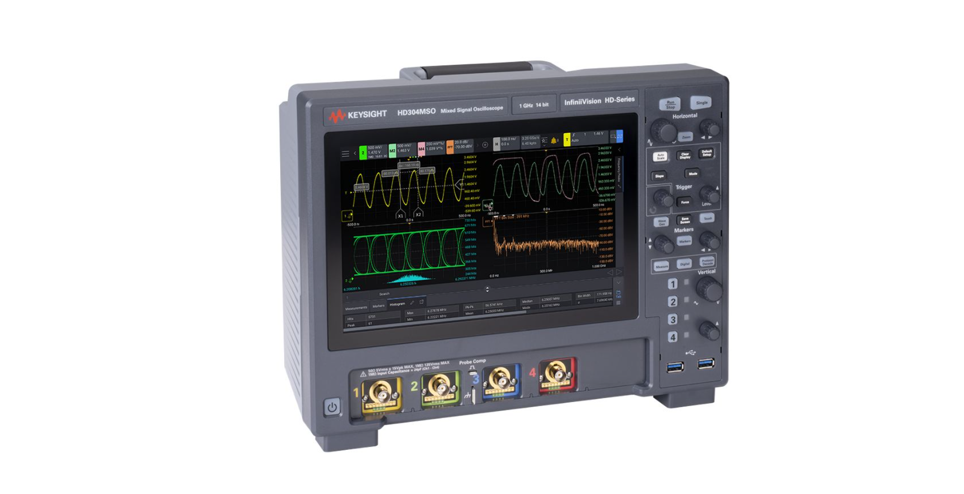Keysight HD304MSO 高分辨率混合信号示波器