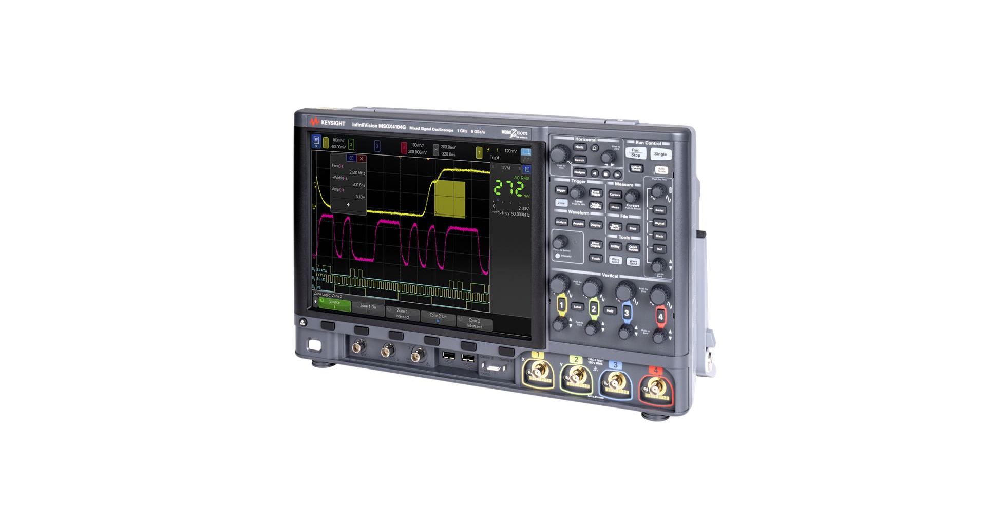 Keysight MSOX4034G 高性能混合信号示波器