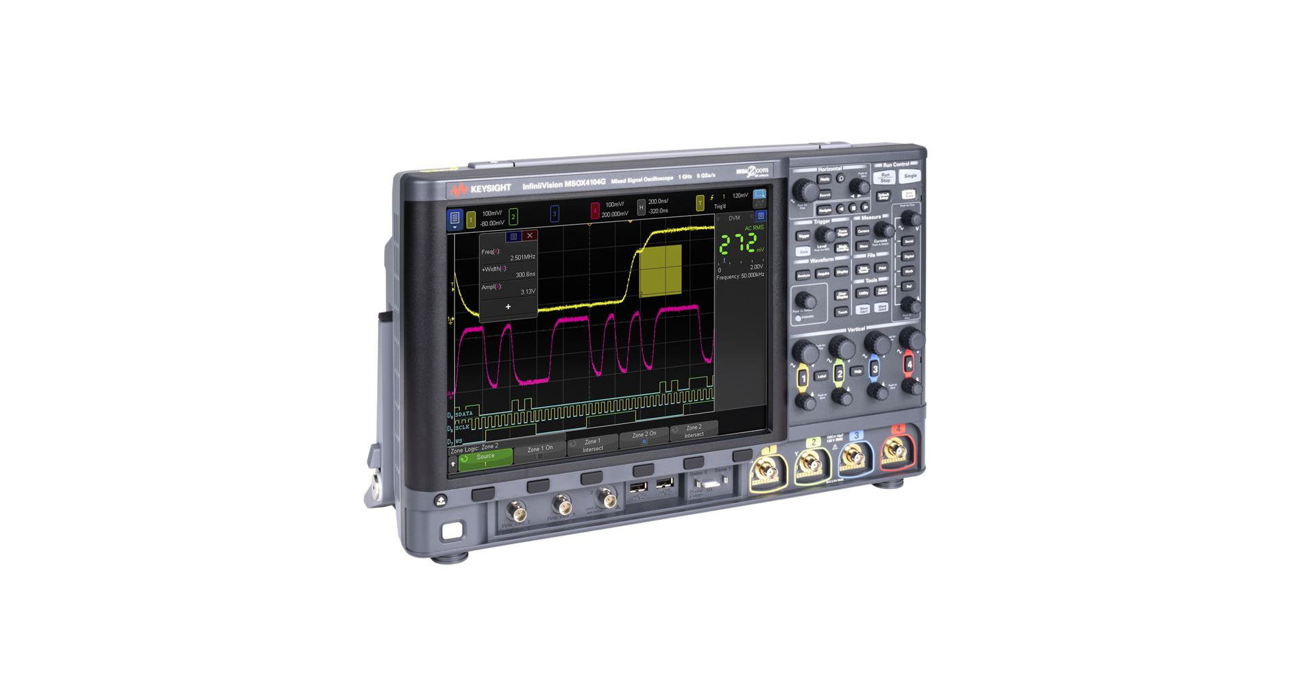 Keysight MSOX4024G 高性能混合信号示波器