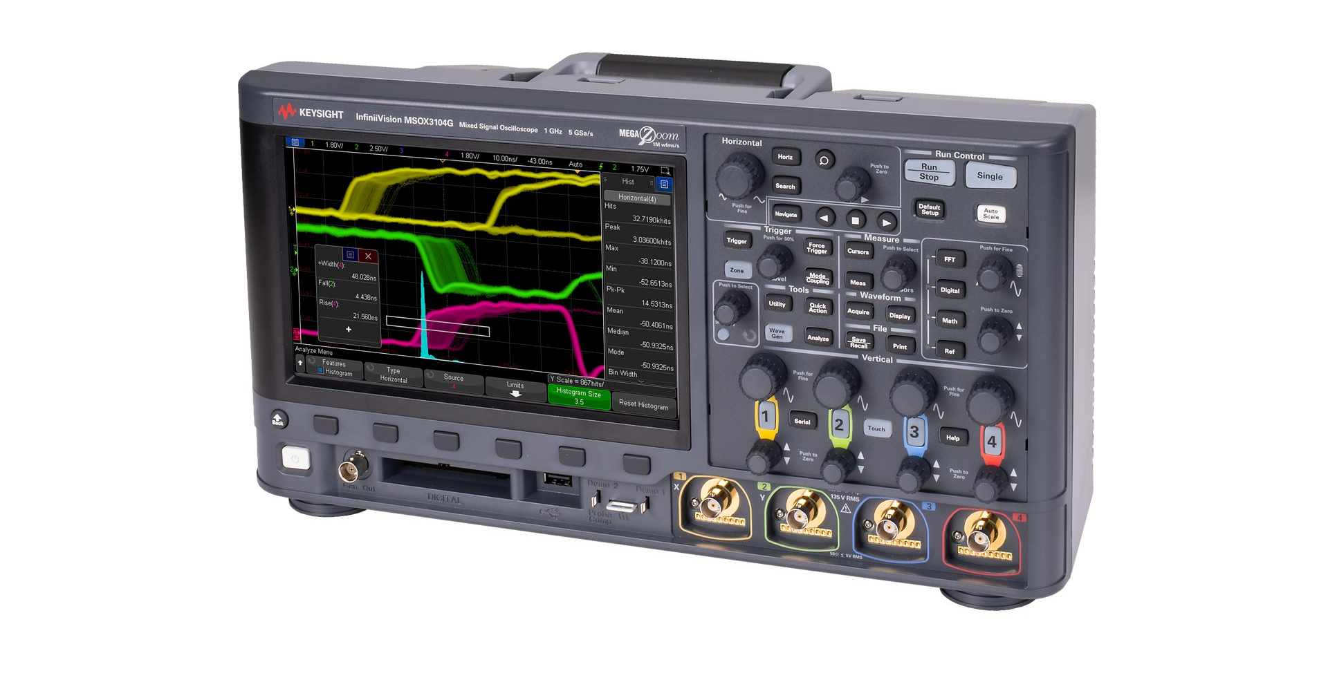 Keysight MSOX3024G 混合信号数字示波器