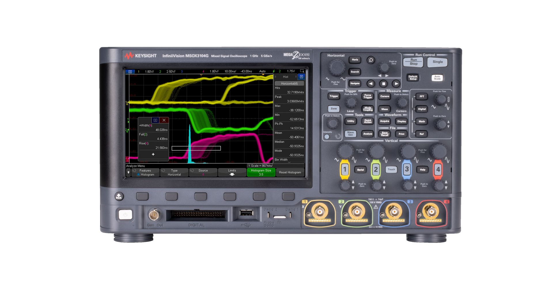 Keysight 是德科技 DSOX3102G 数字示波器