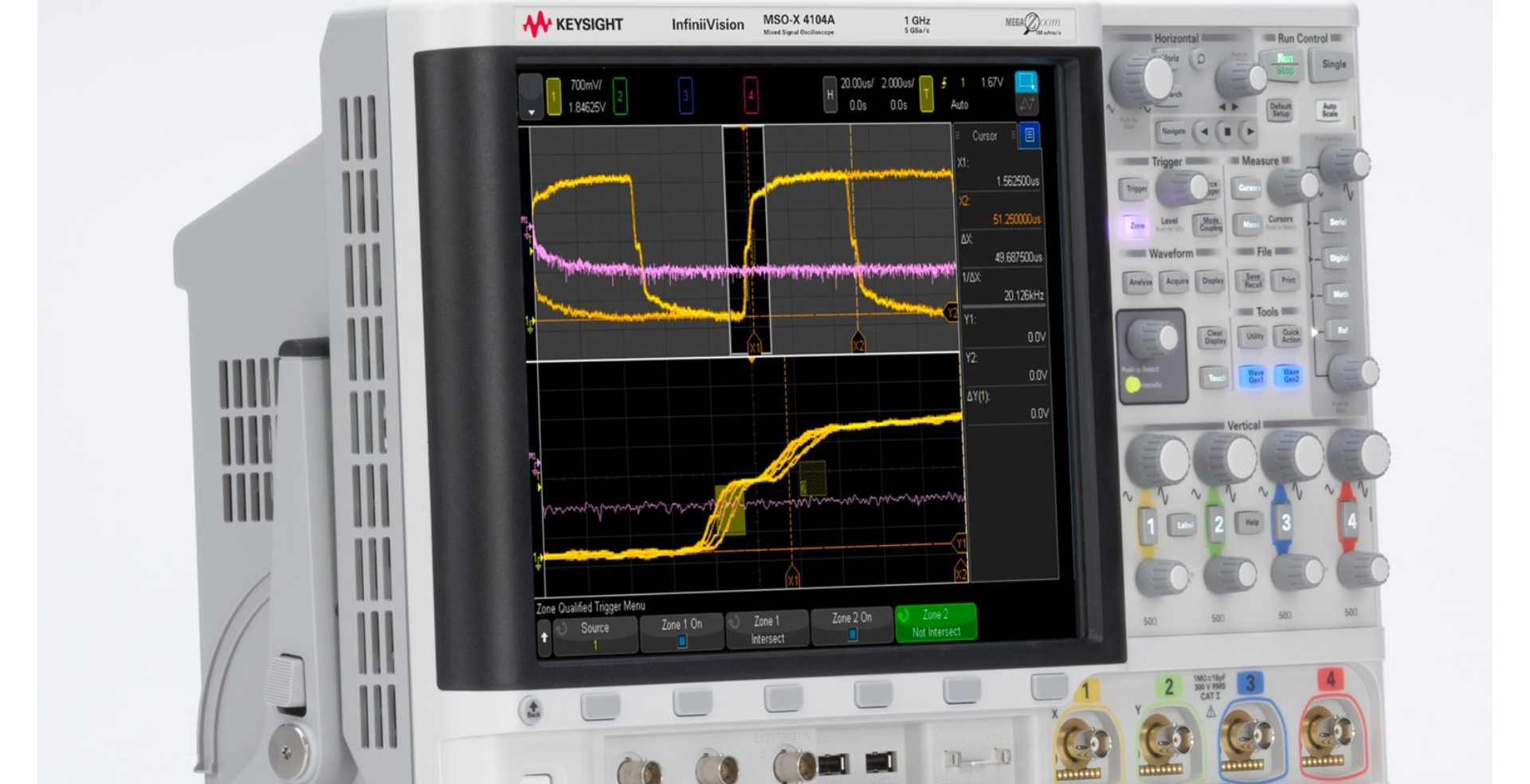 Keysight MSOX4104A 混合信号示波器
