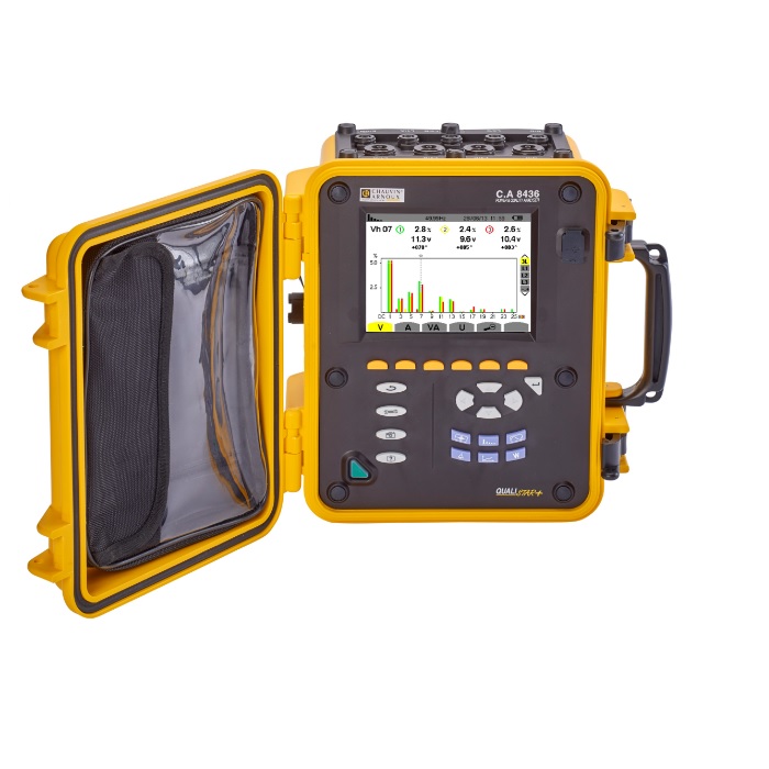 C.A 8436 IP67 三相电能质量分析仪 - 高精度可编程测试仪器