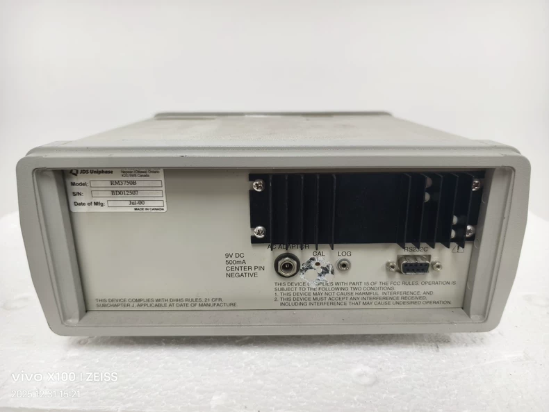 JDS Uniphase RM3系列回损测试仪