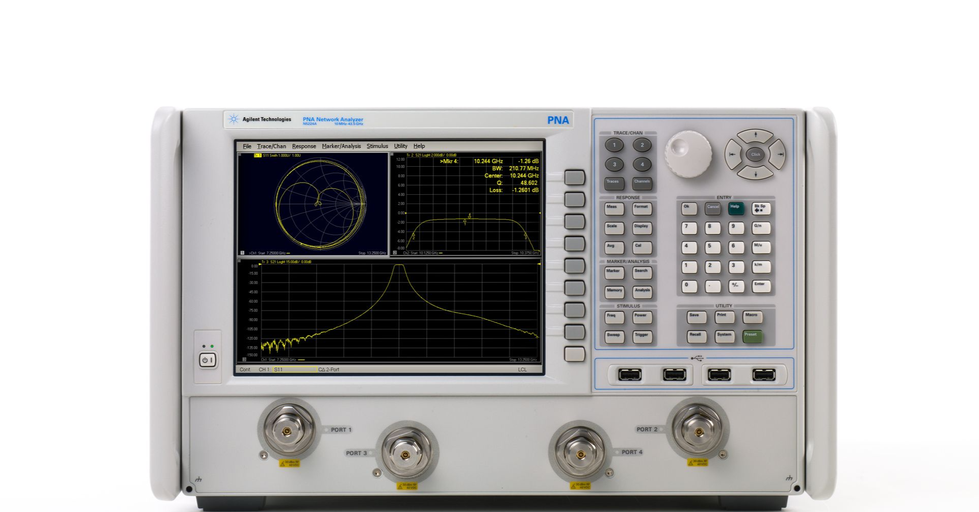 KEYSIGHT N5224A PNA 微波网络分析仪（10 MHz–43.5 GHz）
