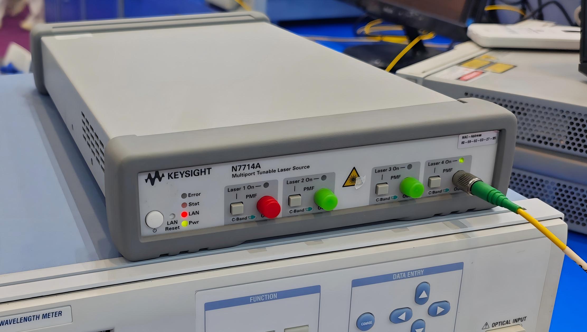 是德科技 Keysight N7714A 4 端口可调激光源系统