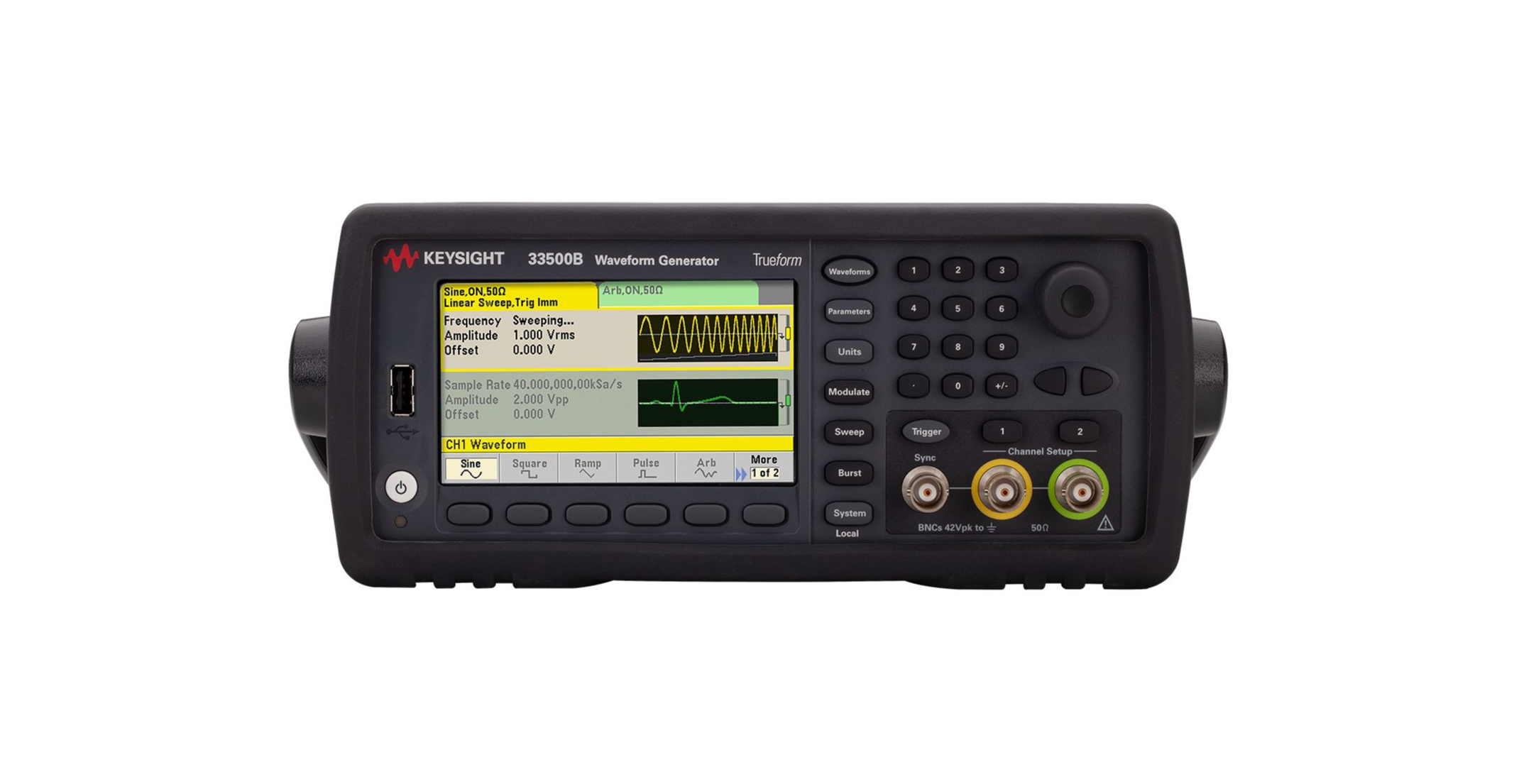 是德科技 Keysight 33509B Trueform 单通道波形 / 函数发生器-美佳特科技